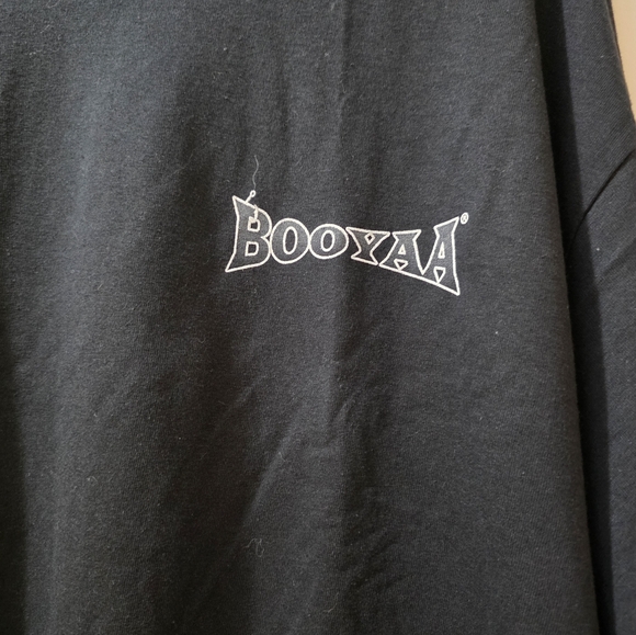 Men's BOOYAA Black Long-Sleeved T-shirt - Picture 7 of 8